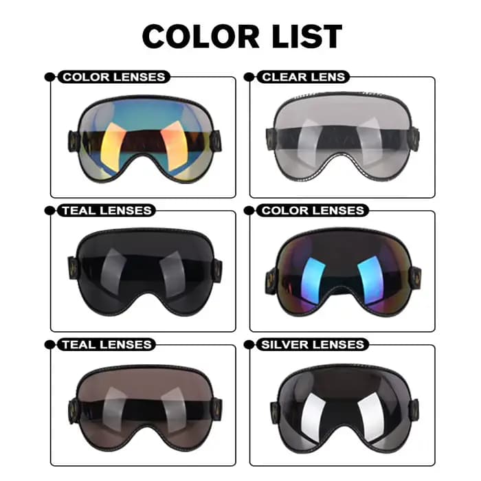 Demi-casque de moto rétro à visage ouvert