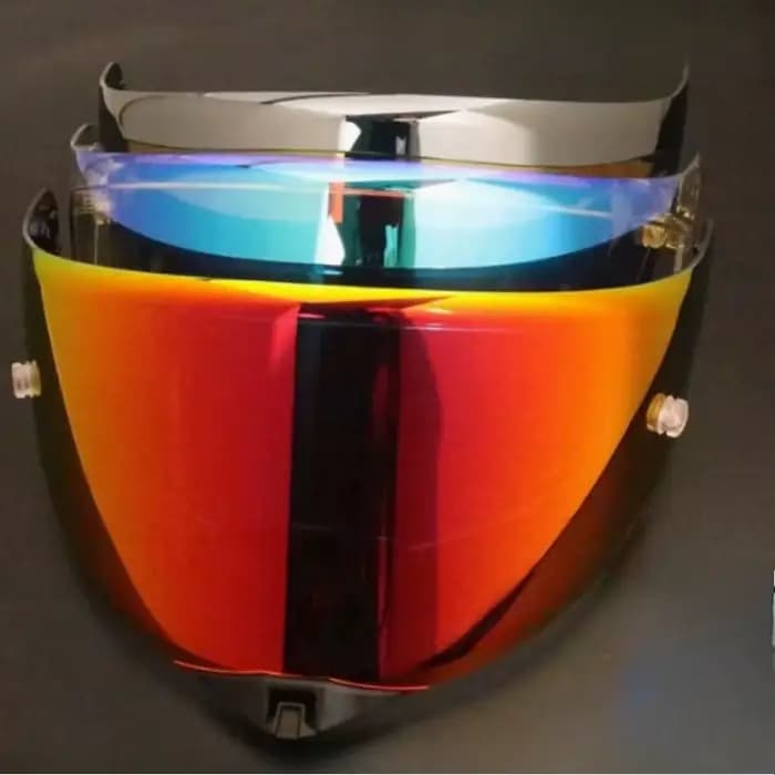 Visière transparente anti-décoloration pour casque de moto KYT TT REVO