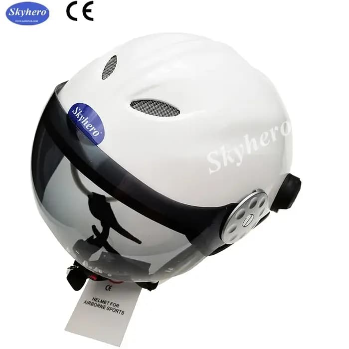 Casque de paramoteur GD-K, uniquement casque avec visière sans casque d'écoute