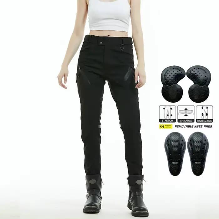 Pantalon de moto imperméable et respirant pour femmes