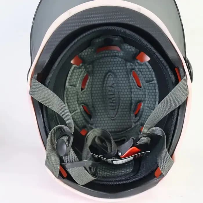 Casque de moto électrique adulte demi-casque Scooter moteur Crash casque moto vélo parasol Protection solaire