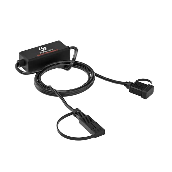Chargeur de téléphone pour moto SAE, avec double/simple USB QC3.0, charge rapide, puce intelligente, dispositif de sécurité, équipement électronique pour moto