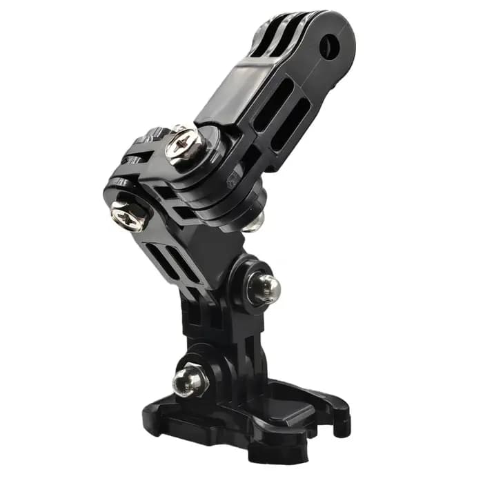 Kit de fixation mentonnière pour casque de moto compatible GoPro Hero 13 12 11 10 9 8 7 et DJI Action 6 5 Pro – Accessoires pour caméra