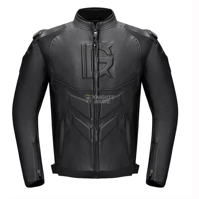 GHOST RACING hiver Moto veste en cuir Chaqueta