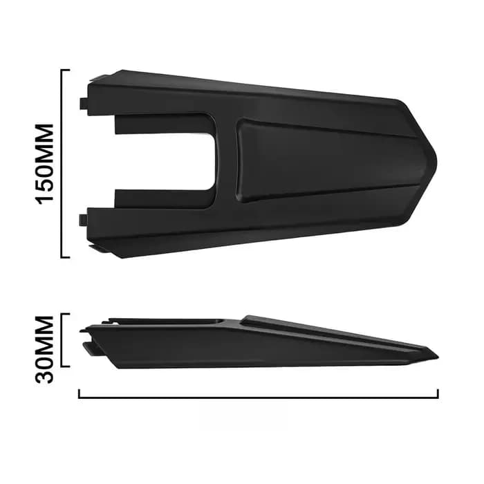 Accessoires de moto Yozma IN10 - Garde-boue arrière - Protection contre les éclaboussures