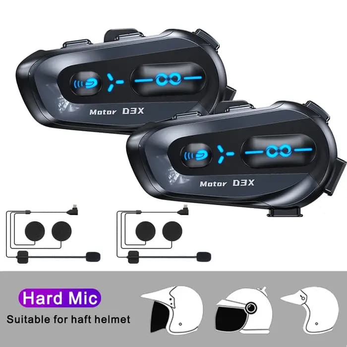 Casque de moto demi-duplex étanche
