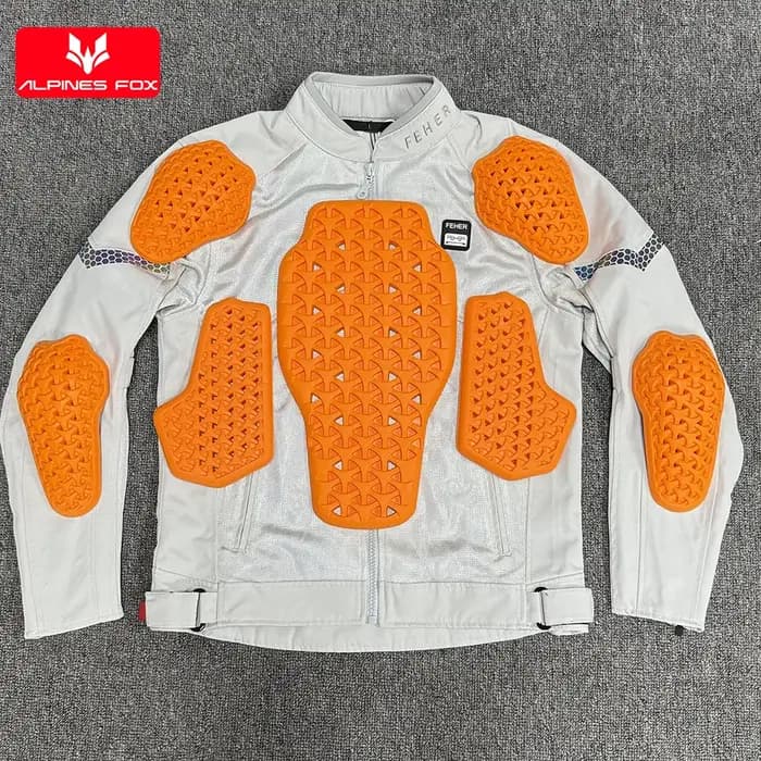 Veste de protection de moto, équipement de protection CE, coussinets de hanche initiés au coude arrière, certification CE, niveau 2
