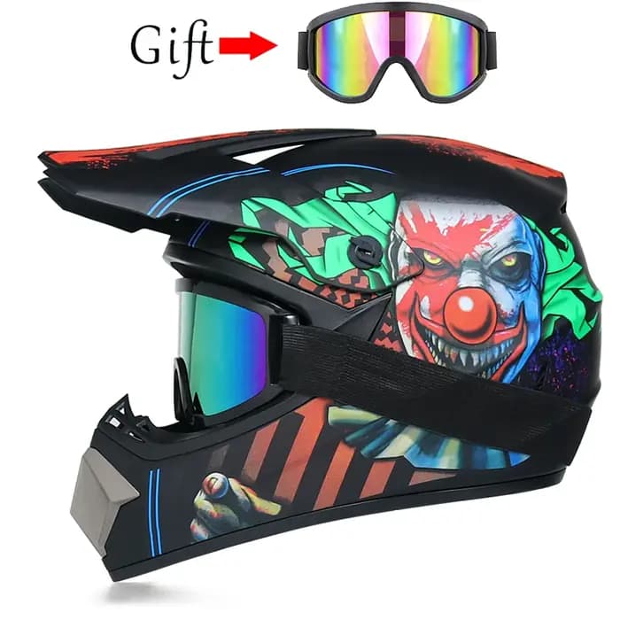 Casque de moto pour enfants, tout-terrain, pour la descente, AM ou DH cross