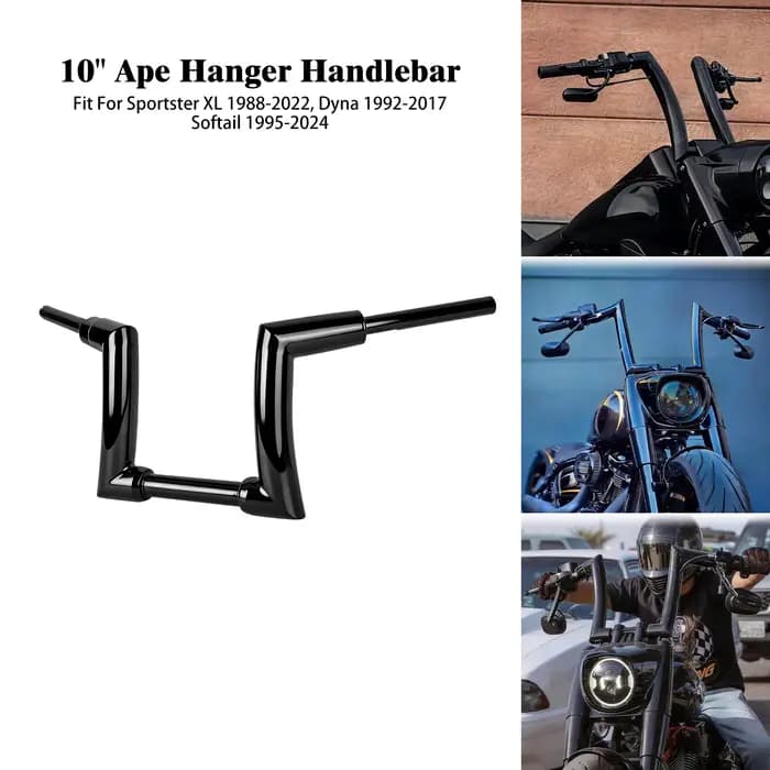 Support de guidon de moto 10 pouces