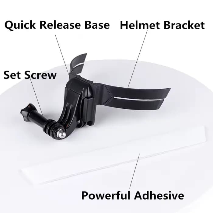 Support de caméra de casque de moto