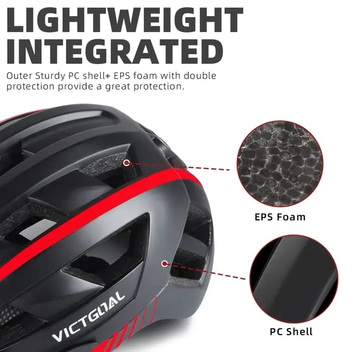 VICTGOAL -Casque de vélo VTT pour hommes et femmes