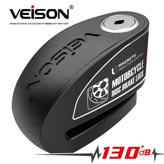 Serrure d'alarme étanche pour moto