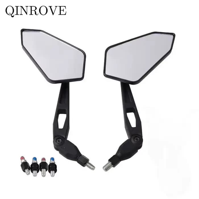 Rétroviseurs Latéraux ABS Universels pour Moto, 8/10mm, pour KTM Duke 125 250 390 790 990, BMW R Nin