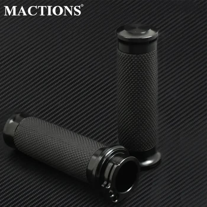 Poignées universelles pour moto, 1 ", 25mm, noires, pour Harley Touring Road King Dyna VRSC Sportste