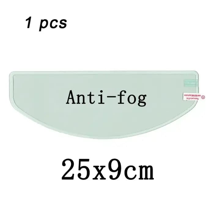 Film anti-pluie et anti-buée pour casque de moto