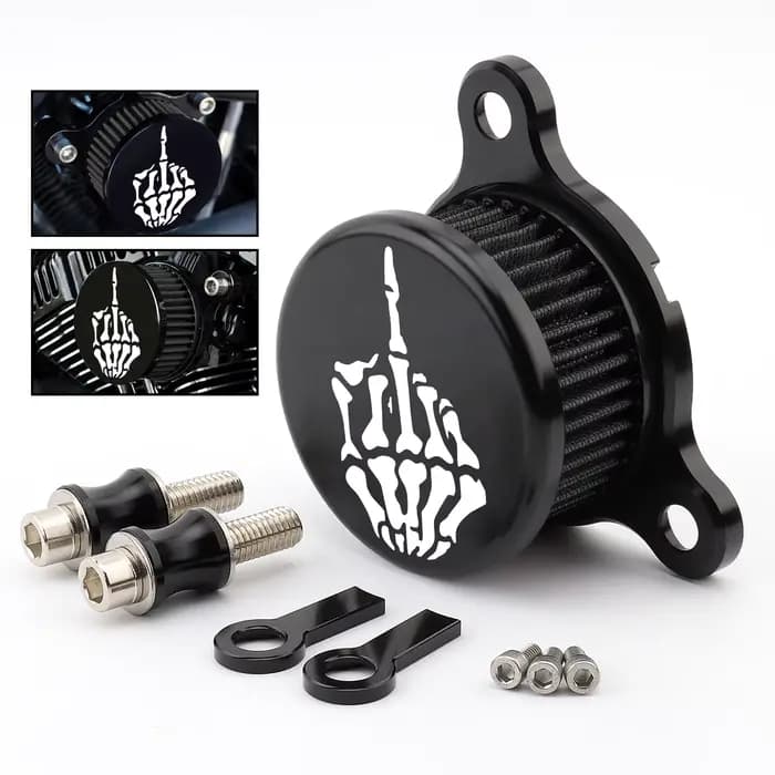 Nettoyeur d'admission de filtre à air pour Harley Sportster XL, 883, 1200 XHL, Iron Nightster, Prior