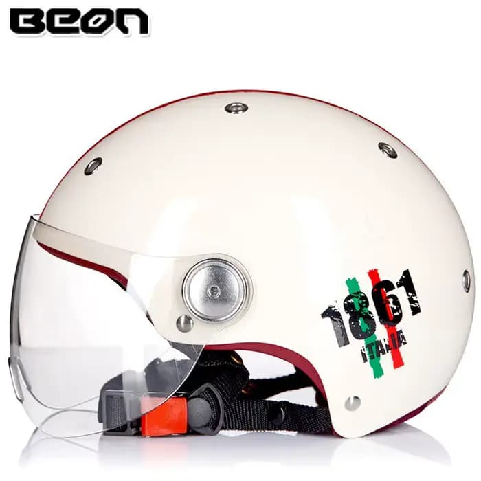 Casque de moto BEON B103 pour hommes et femmes