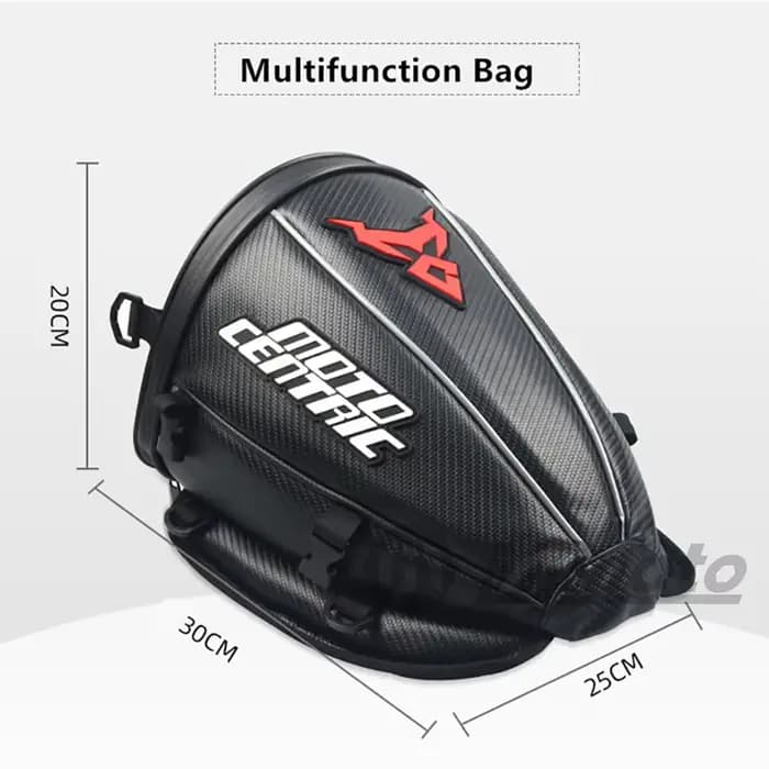 Sac arrière de moto étanche, bagages de Sport, selle réfléchissante, sac arrière d'équitation, sac d