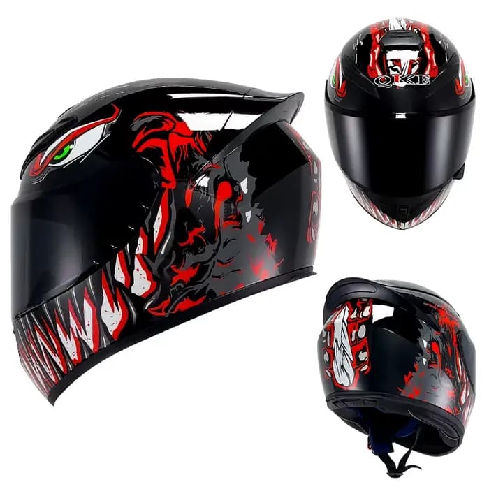 Casque de moto pour Venom unisexe DOT