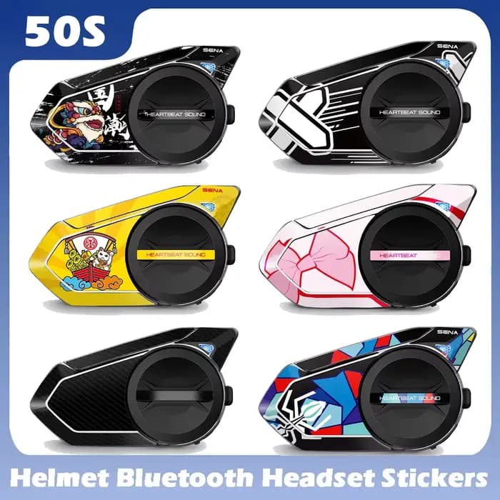 Autocollants décoratifs pour casque de moto SENA 50S sena 50s