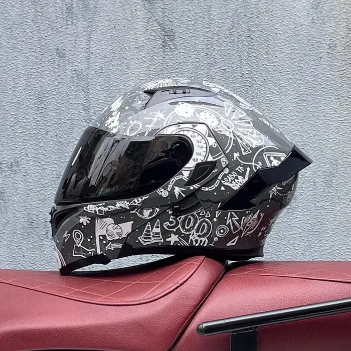 Casque de moto intégral ORZ