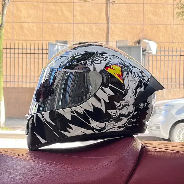 Casques de moto à Double objectif pour homme et femme