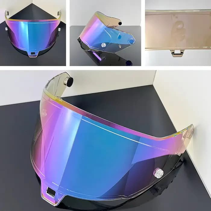Panneau décoratif adaptatif à la lumière pour casque Alpinestars Supertech R10