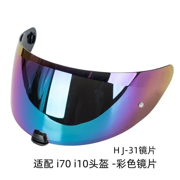 Convient pour HJC I70 I10 visière de casque HJ 31 lentille de remplacement transparente haute définition accessoire