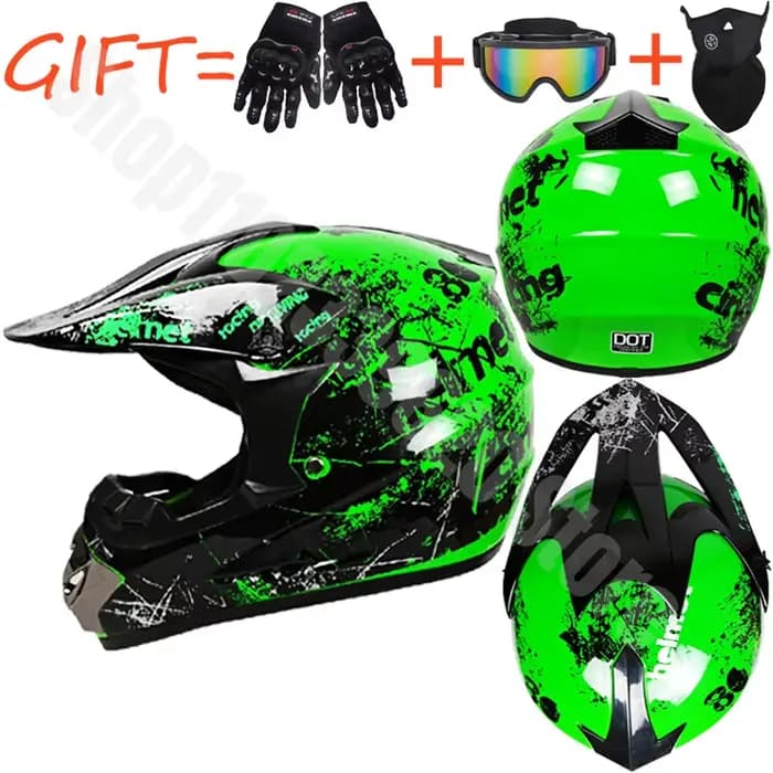 Vélo vtt Motocross casque de course