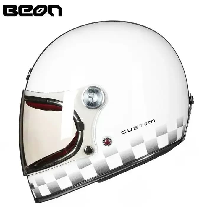 Beon-Casque de Moto en Fibre de Carbone