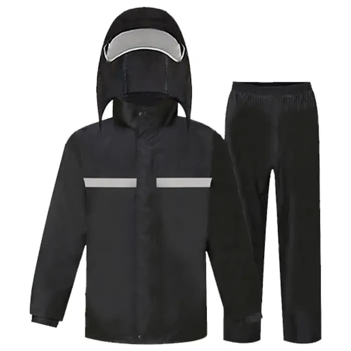 Combinaison imperméable et pantalon de pluie complet pour vélo électrique et moto