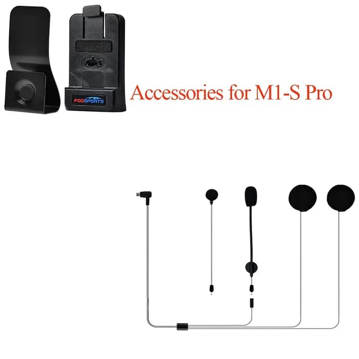 Fodsports M1-S Pro Moto Écouteur Casque Bluetooth 5.0 Interphone