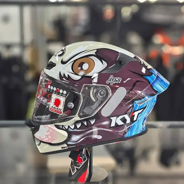 Casques de moto KYT TT-REVO 2206 nouvelle couleur, casques de course sur route, casques de moto sport KYT, casque de moto naked pour Honda CBR500R