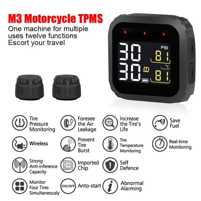 Système de permission de Pression pour Moto