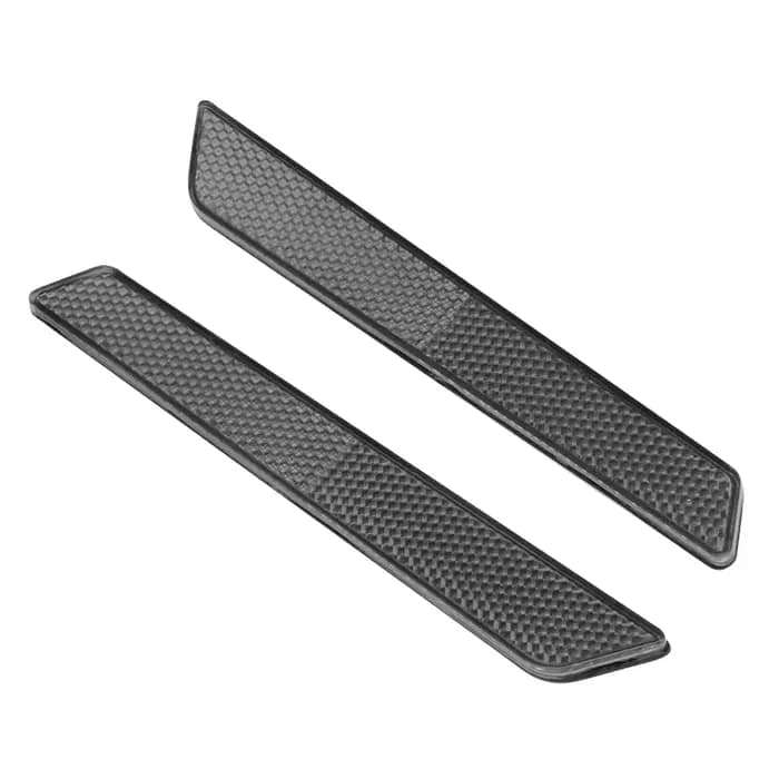 Couvercle de loquet de réflecteur de protection de sacoche de moto fumée ABS pour Harley Touring Road King