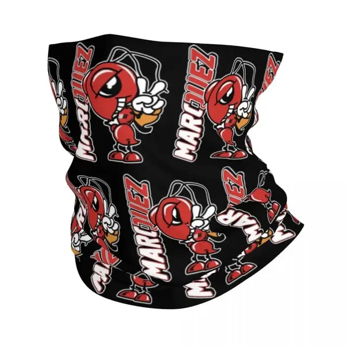 Guêtre de cou Marquezs de course de moto personnalisée pour hommes et femmes