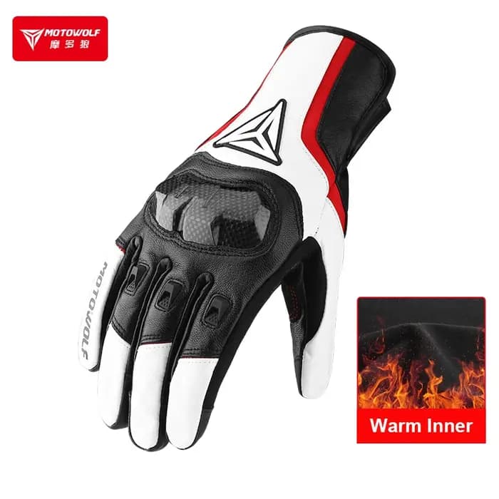 Gants de moto d'hiver hommes