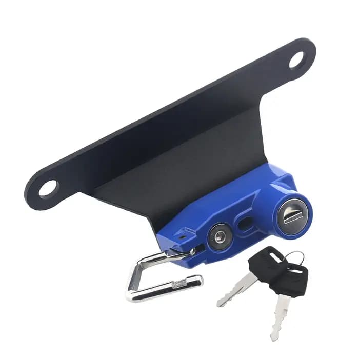 Kit de verrouillage de casque de moto