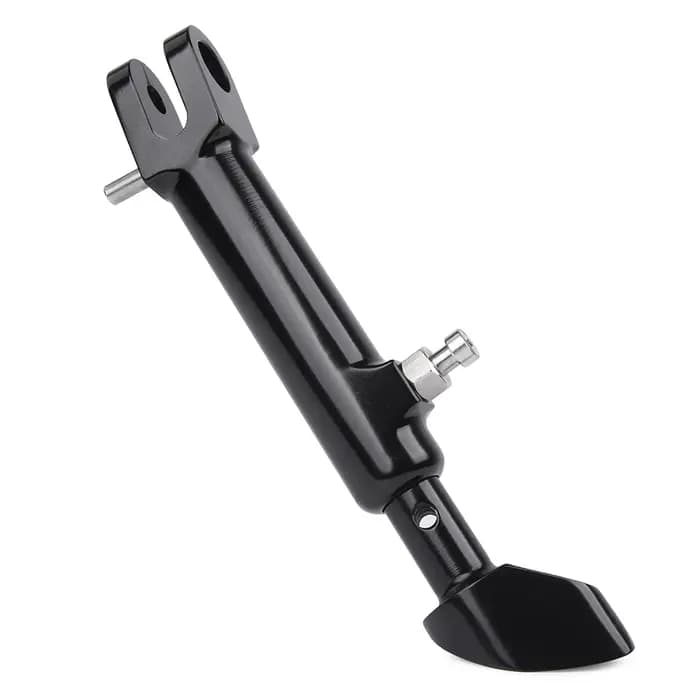 Béquille latérale réglable en aluminium pour moto