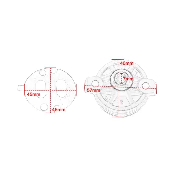 Pour Piaggio BEVERLY 125 200 250 300 IE TOURER E3 2009 2015 sur la sécurité véritable pompe à huile accessoires de moto