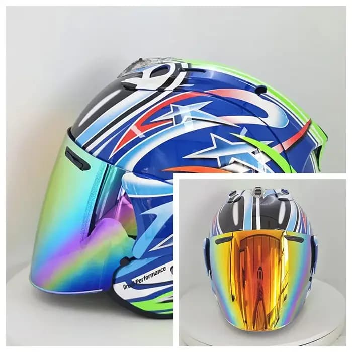 Casque de moto VZ RAM Big Eyed Half Helmet Cruiser Open Face, casque de sécurité pour moto, casque de scooter