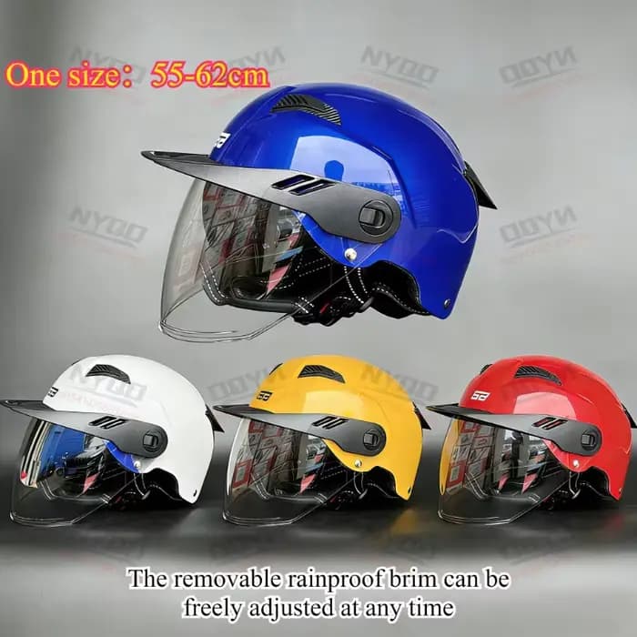 Casque demi-coque GSB G-21 pour moto
