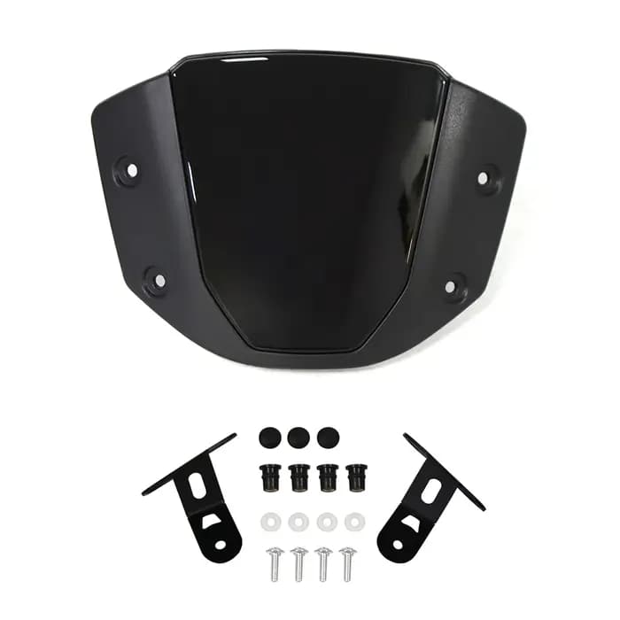 Déflecteur de vent pour pare-brise de moto