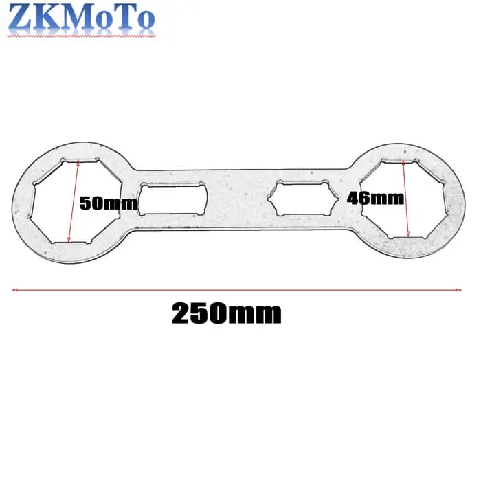 Clé à capuchon de fourche de moto 46-50mm, outil pour KTM HUSQVARNA KAWASAKI SUZUKI YAMAHA Honda CRF