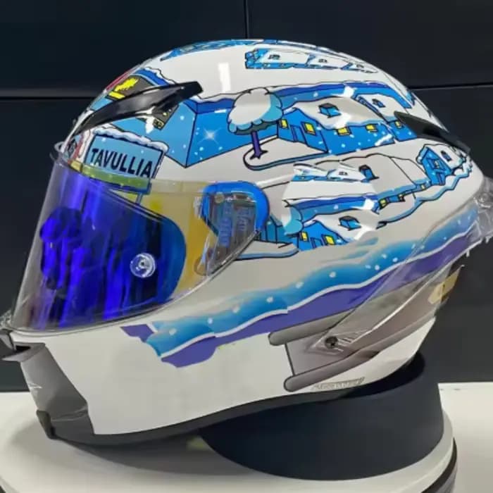 Nouvel Arrivage Casque Ice Town Motocross et Scooter avec Grand Spoiler Homologué DOT