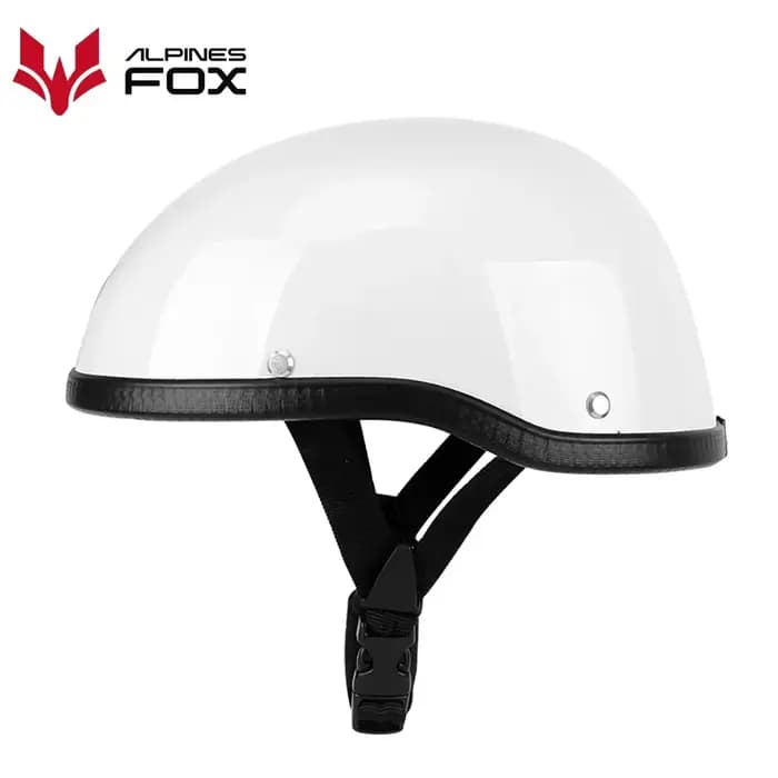 Casque de moto demi-visage Vintage café Racer rétro Scooter Jet
