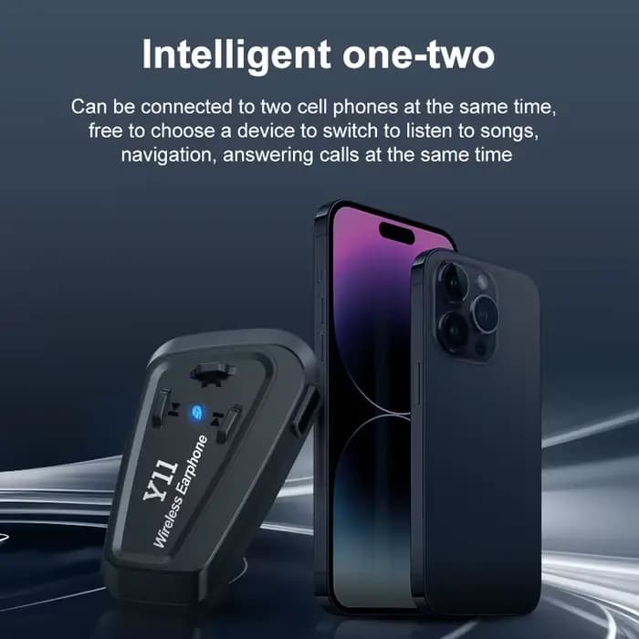 Casque Bluetooth sans fil pour casque de moto