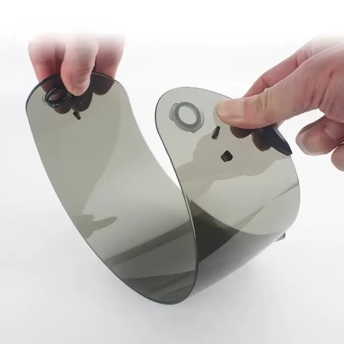 Lentille de visière de casque de moto