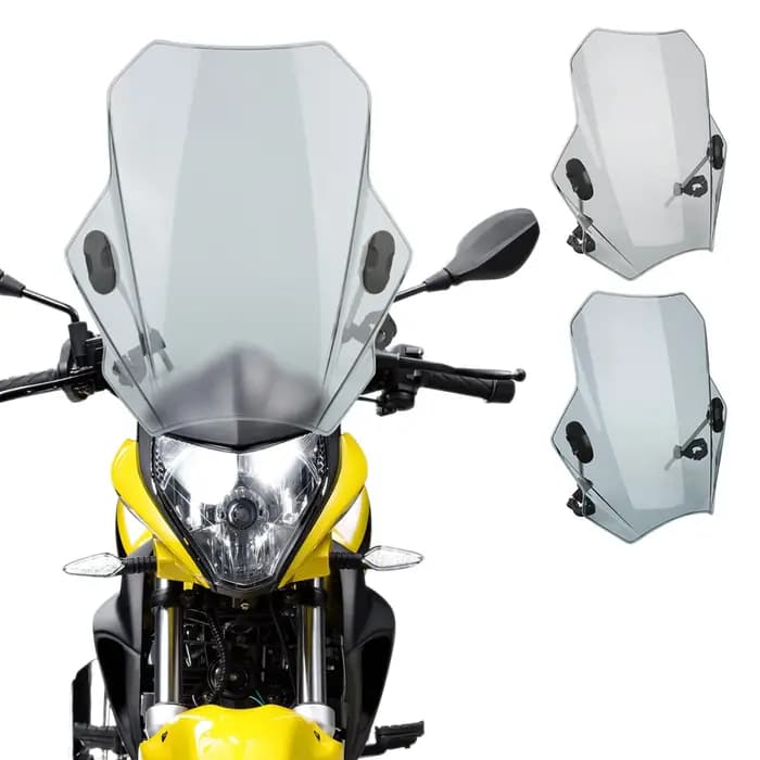 Couvercle de pare-brise universel pour moto MT07 MT09, réglable, pour HONDA CBR600RR CB1000R GXSR 60