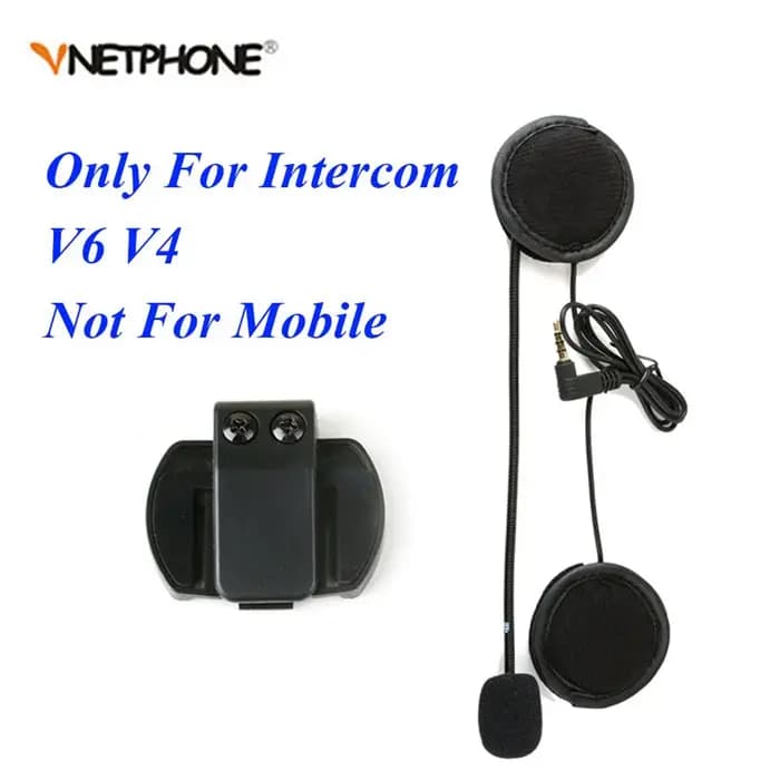 Microphone, haut-parleur et clip pour casque EJEAS 3